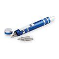 Kit Pen 8 Puntas Destornilladores Azul Royal