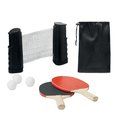 Kit Tenis de Mesa con Red Negro