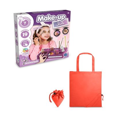 Kit educativo de Maquillaje Infantil con Bolsa de Regalo Rojo