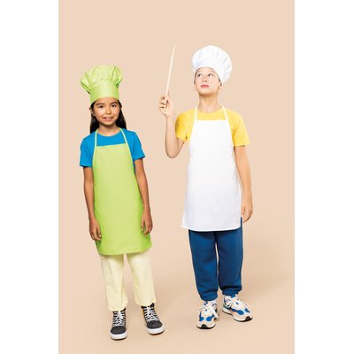 Kit infantil de gorro de cocinero y delantal