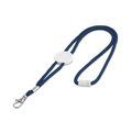 Lanyard Ajustable con Cierre Click Azul