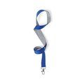 Lanyard Bicolor de Poliéster Azul