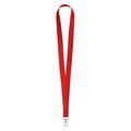 Lanyard de Poliéster 2cm Rojo