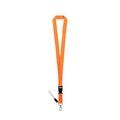 Lanyard de poliéster Naranja