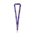 Lanyard en rPET con mosquetón