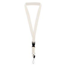 Lanyard Doble Seguro Antienganches Blanco