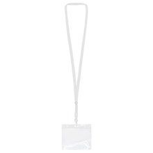 Lanyard Personalizado con Acreditación Blanco