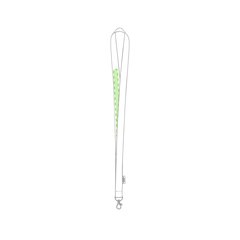 Lanyard Blanco Antibacteriano Poliéster | En la tira interior | 15 x 250