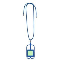 Lanyard portamóvil de silicona | En la parte cuadrada