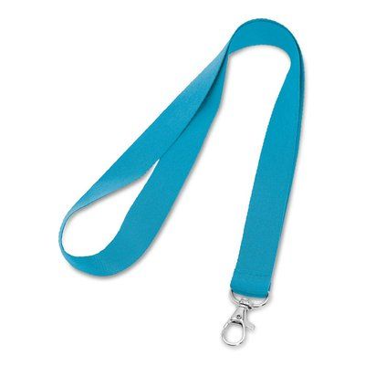 Lanyard de Poliéster 2cm Azul Claro