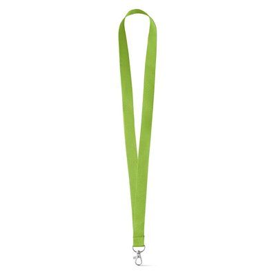 Lanyard de Poliéster 2cm Verde Claro