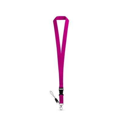 Lanyard de poliéster Morado