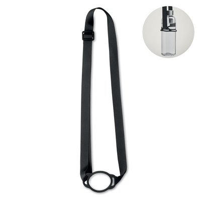 Lanyard portavasos silicona 6 cm ajustable