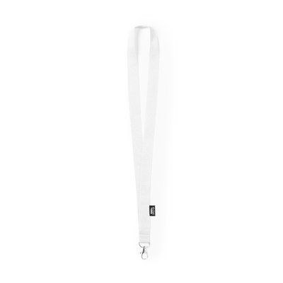 Lanyard RPET Ecológico Blanco