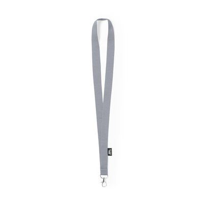 Lanyard RPET Ecológico Gris