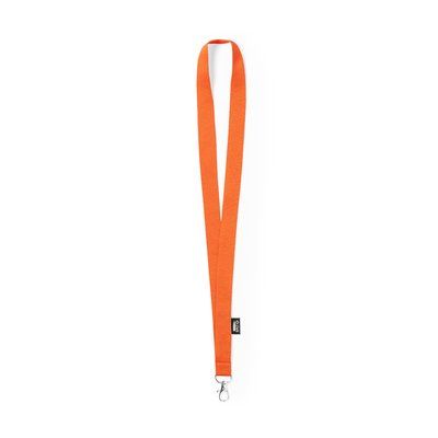 Lanyard RPET Ecológico Naranja