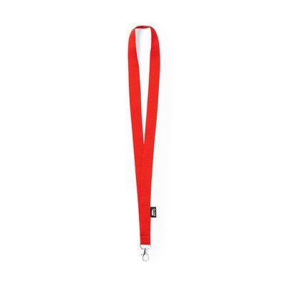 Lanyard RPET Ecológico Rojo