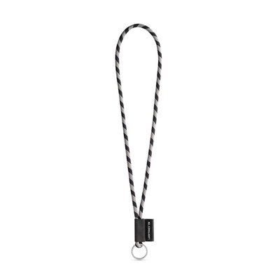 Lanyard Tube Long Personalizable Negro