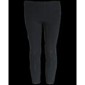 Leggings de algodón infantiles Negro 6/8 ans