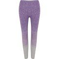 Leggings estampados ultraelásticos Light Grey Marl / Purple Marl XXS/XS