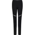 Leggings con paneles de malla Black L