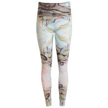 Leggings Deportivos Cintura Ancha PRINT ABSTRACTO XL