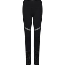 Leggings con paneles de malla Black XS