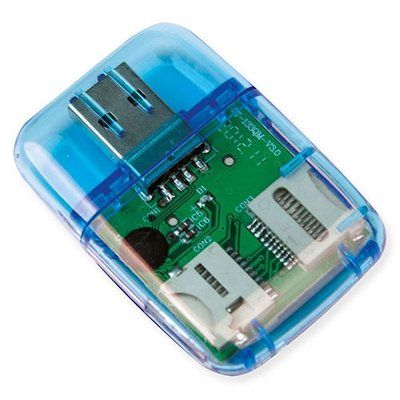 Lector Tarjetas SD/Mini/Micro USB 2.0 AZ