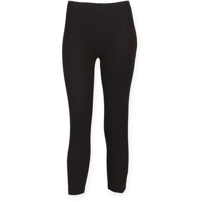 Leggings 3/4 mujer Negro XL