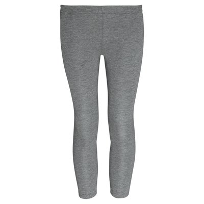 Leggings de algodón infantiles Gris 4/6 ans