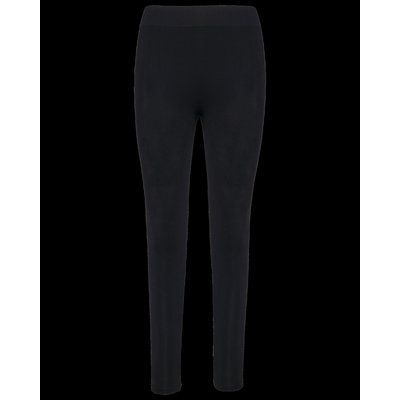 Leggings skinny sin costuras mujer Black XS