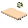 Libreta A5 de Semillas Sostenible Beige