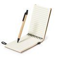 Libreta de corcho con soporte para smartphone