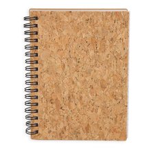 Libreta 50H Corcho Natural Negro