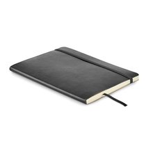 Libreta A5 Suave PU Reciclado y 80 hojas Negro