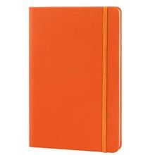 Libreta A5 Tapa PU 96H Lisas Naranja