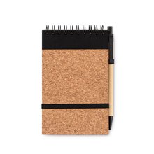 Libreta A6 con Boli Ecológica Negro