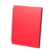 Libreta Anillas Tapa Rígida Rojo