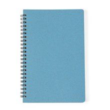 Libreta Anillas Wheat Straw 80H Lisas Azul