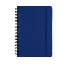 Libreta mediana de anillas Azul