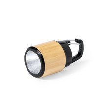 Linterna de bambú con mosquetón