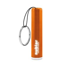 Linterna LED y personalización iluminada con grabado a láser Naranja
