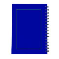 Libreta A5 Cartón 80H Crema Lisas | Trasera