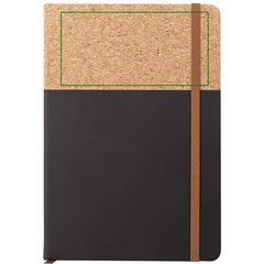 Libreta A5 PU y Corcho 96H Lisas | Frontal superior