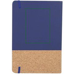 Libreta A5 PU y Corcho 96H Lisas | Trasera superior