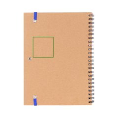 Libreta A5 Reciclada con Bolígrafo | Trasera | 60 x 60