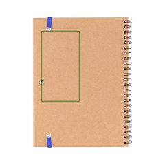 Libreta A5 Reciclada con Bolígrafo | Trasera | 80 x 150