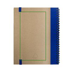 Libreta A5 Reciclada con Bolígrafo | Trasera