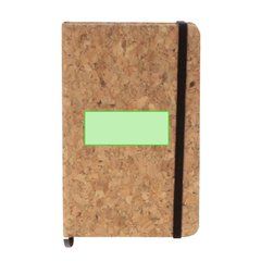 Libreta ecológica con acabado en corcho laminado de 8,9cm x 14cm | En la portada