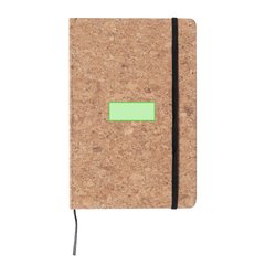 Libreta ecológica de corcho natural personalizable 14x21 cm | En la portada